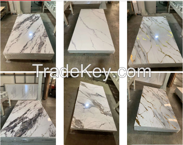 3D Home Decoration Interior/Exterior Decorative Bamboo Wood Plastic Sheet PVC/UV/Spc Marble Wall Panel