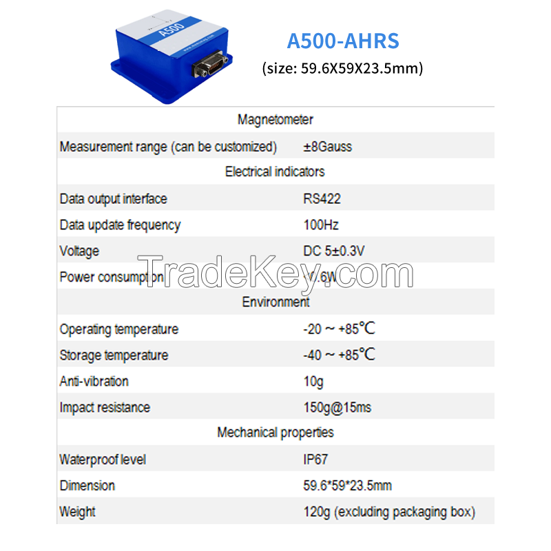 High-Precision MEMS AHRS with Integrated IMU for UAV and Robotics Applications