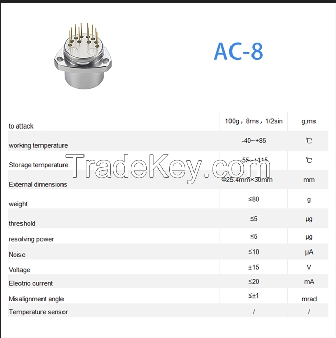 Quartz Accelerometers with Voltage Output - Customizable Option