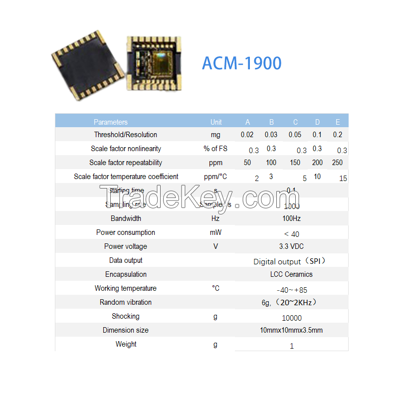 Customizable MEMS Accelerometer Module-OEM/ODM-From Leading