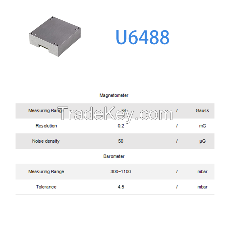 High Performance MEMS Accelerometer Gyroscope IMU for AHRS Applications