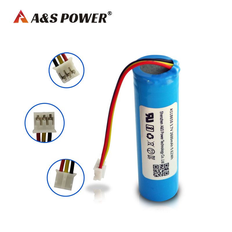 Li-ion Battery 3.7V 2600mAh 18650 Battery