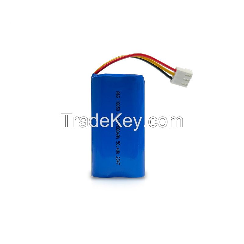 Rechargeable 18650 7.2V 7000mAh Li ion Battery CB/CE Lithium ion Battery Packs
