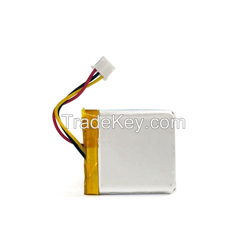 Lipo Battery AS553436 3.7V 740mAh Rechargeable Lithium Polymer Battery with UL CE Certifications