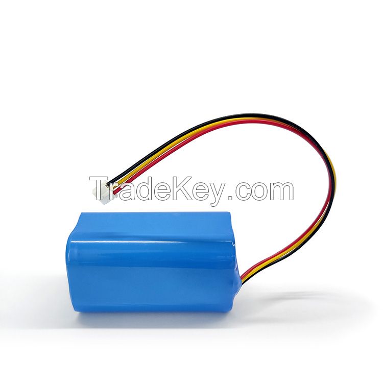 Customized Rechargeable 18650 Li ion Cells 2S2P 7.4V 5200mAh Lithium ion Battery Pack