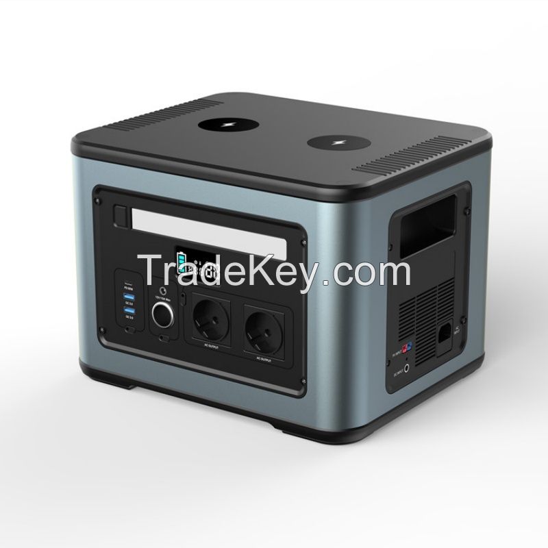 LiFePO4 Battery Powerstation 2KW Portable Power Station 2000W Supports AC Fast Recharging