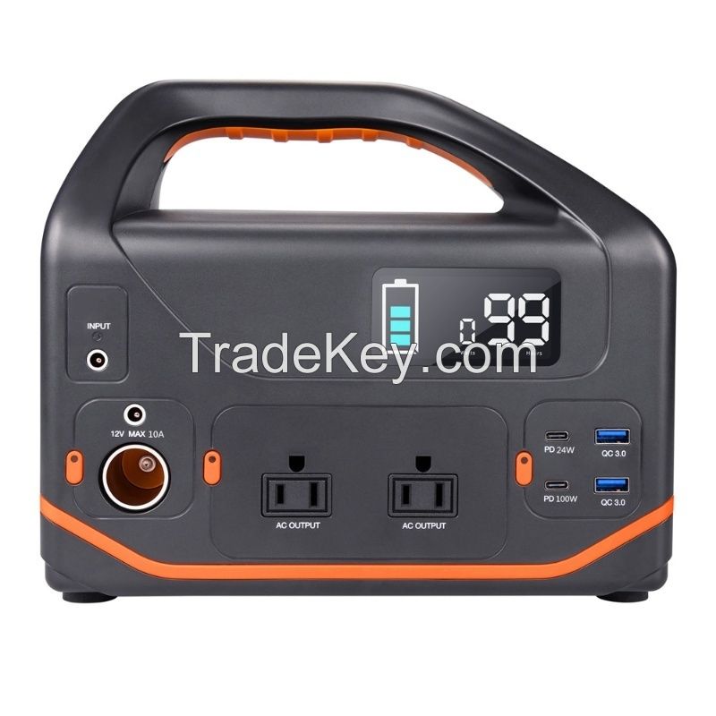 Manufacturer Direct Real Capacity 555Wh Portable Solar Power Station 500W 600W