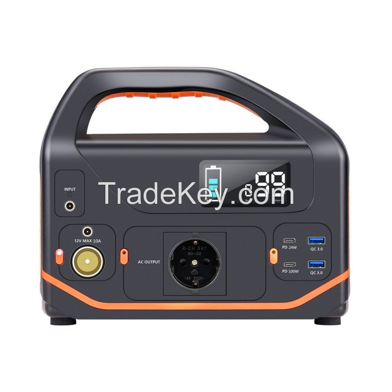 Manufacturer Direct Real Capacity 555Wh Portable Solar Power Station 500W 600W