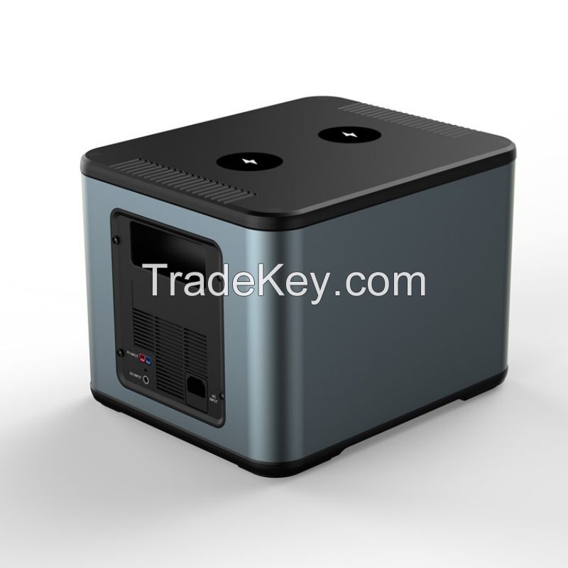 LiFePO4 Battery Powerstation 2KW Portable Power Station 2000W Supports AC Fast Recharging