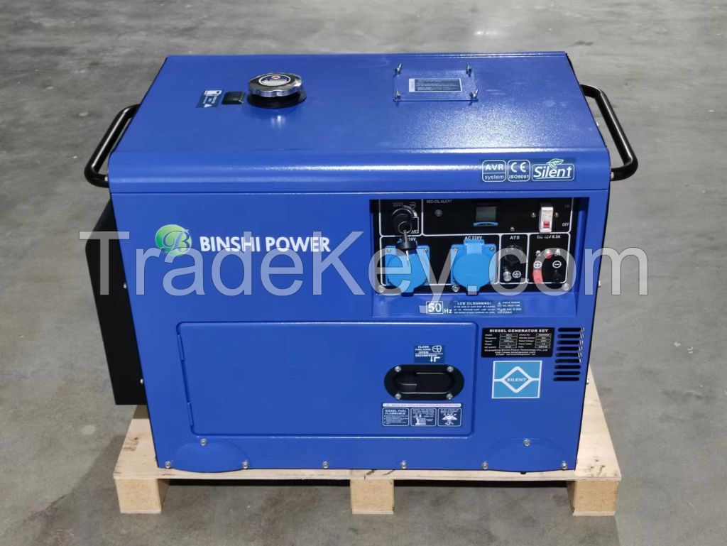 50HZ Single Phase 3KW Diesel Generator 3KVA Home Use Generator