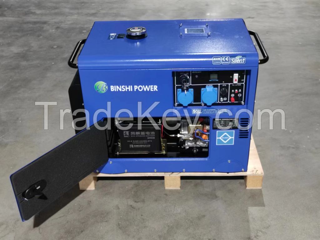 50HZ Single Phase 3KW Diesel Generator 3KVA Home Use Generator