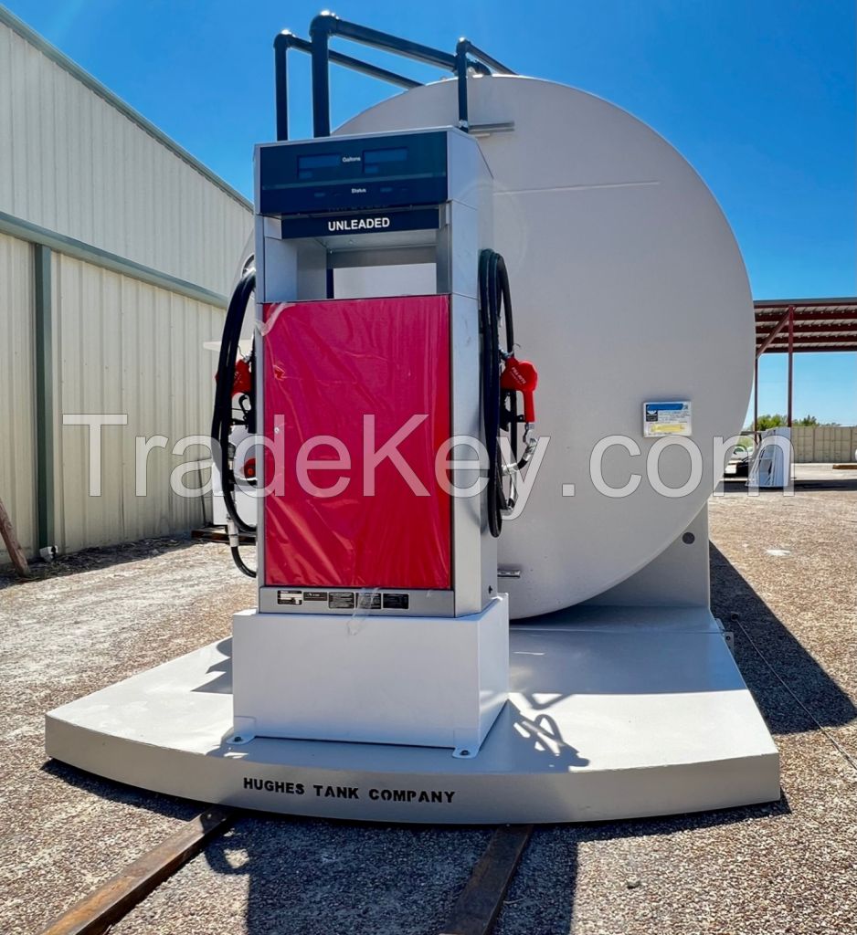 10,000-Gallon Double-Walled Fuel Tank with Fill-Rite FR701V Pump