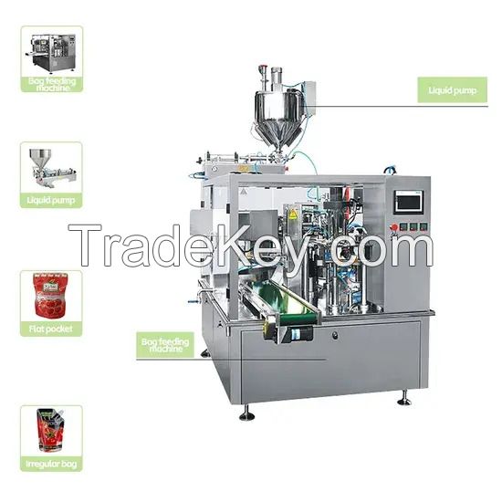 Automatic Multi-Function Packaging Machines Liquid Packing Machine Viscous Liquid Pouch Packing Machine