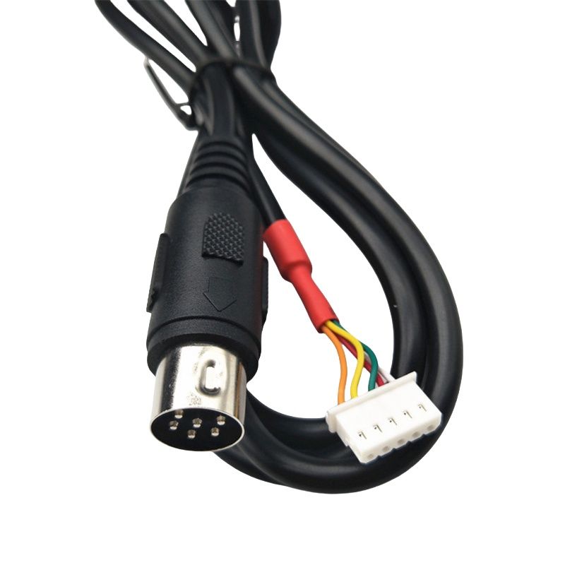 RJ7099 Harness Wire Large DIN6P electronic keyboard external pedal wire