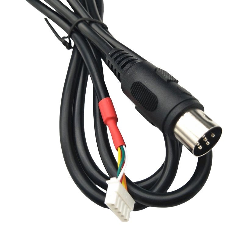 RJ7099 Harness Wire Large DIN6P electronic keyboard external pedal wire