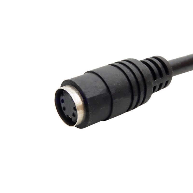 RJ7105 Harness Wire Cable PS2 two to eight conversion cable MINI DIN 4-pin multi head connection cable S-Video signal cable