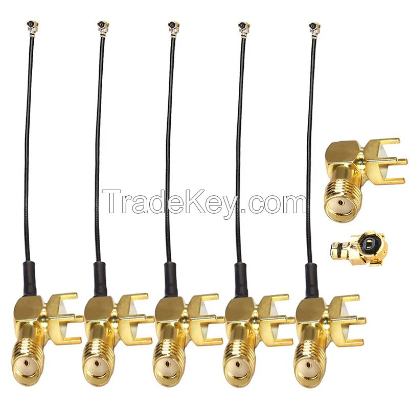 RF Coaxial Cable RF-SMA Female to IPEX1.13 UFL Pigtail Cable With O-Ring