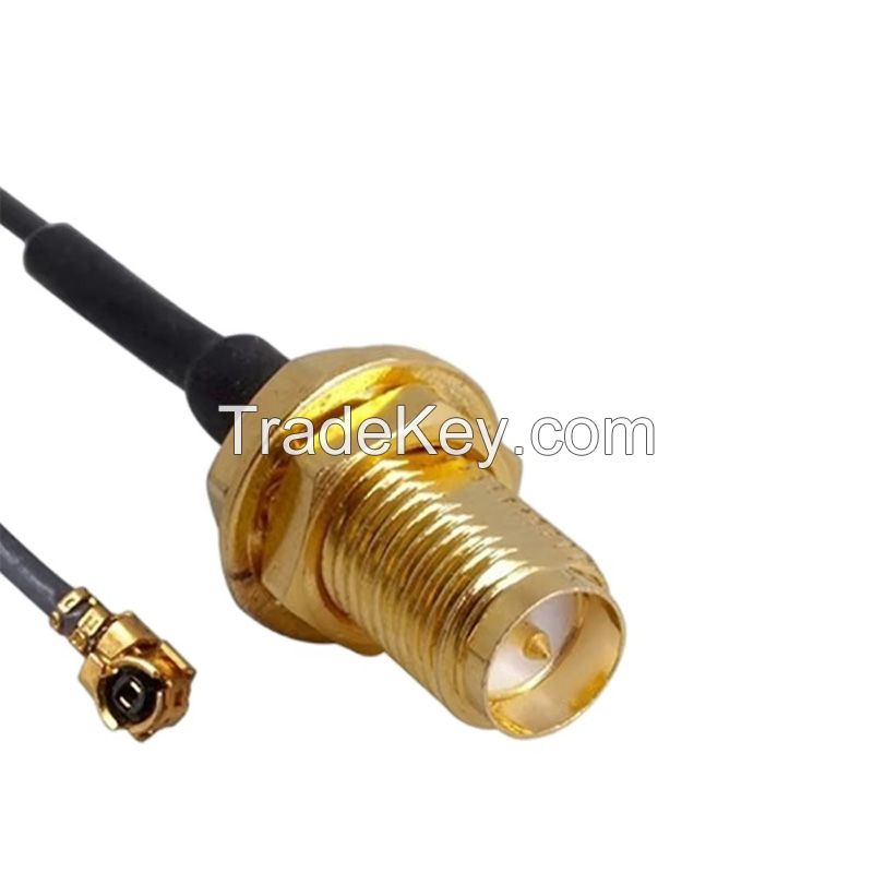 RF Coaxial Cable RF-SMA Female to IPEX1.13 UFL Pigtail Cable With O-Ring