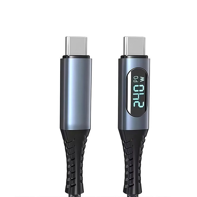 USB5 Data Cable, 16K Video, 80G Rate, 240W Fast Charging Cable, Thunderbolt 4 Male-to-male Mobile Phone High-definition Video Cable 