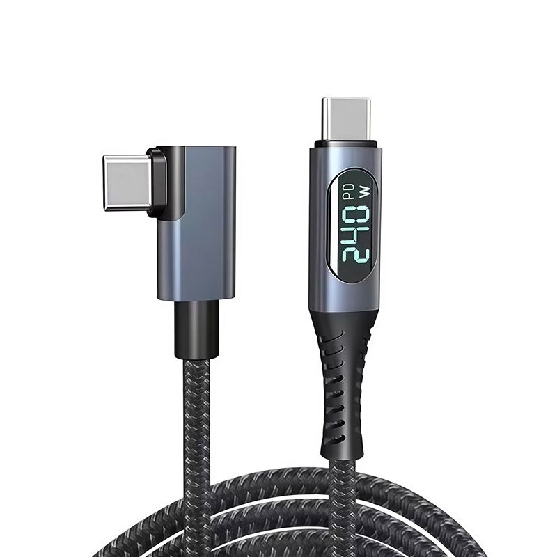 USB5 Data Cable, 16K Video, 80G Rate, 240W Fast Charging Cable, Thunderbolt 4 Male-to-male Mobile Phone High-definition Video Cable 