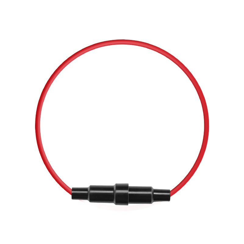 5*20 Lead Wire UL1015 Fuse Holder, 6*30 High-temperature-resistant Bakelite Shell, Fuse Tube Holder with Wire, Multiple Specifications 