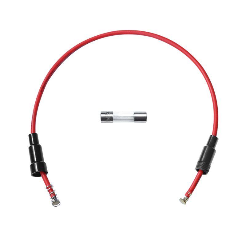 5*20 Lead Wire UL1015 Fuse Holder, 6*30 High-temperature-resistant Bakelite Shell, Fuse Tube Holder with Wire, Multiple Specifications 