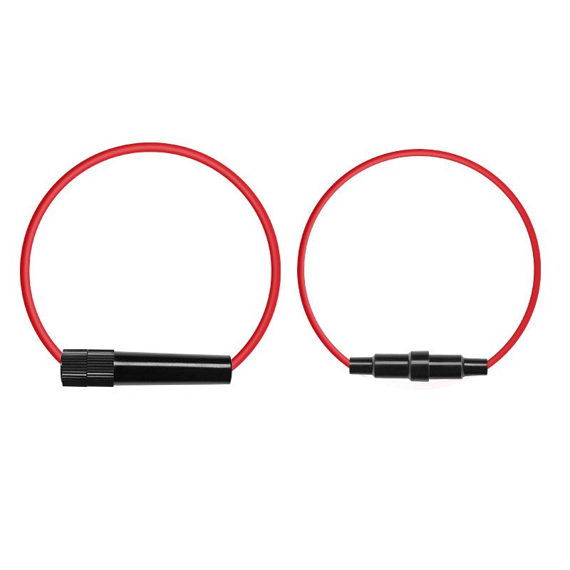 5*20 Lead Wire UL1015 Fuse Holder, 6*30 High-temperature-resistant Bakelite Shell, Fuse Tube Holder with Wire, Multiple Specifications 