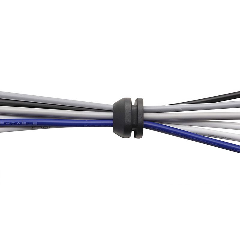 1007 18AWG Automotive Horn Audio Output Connection Extension Cable, In-vehicle Speaker Combination 6-pin Audio Cable