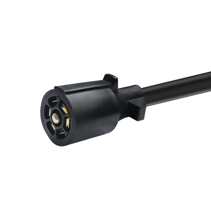 7-core One-to-two American-style Trailer Plug Connecting Wire, 7-pin American-standard RV Trailer Connecting Extension Power Cord