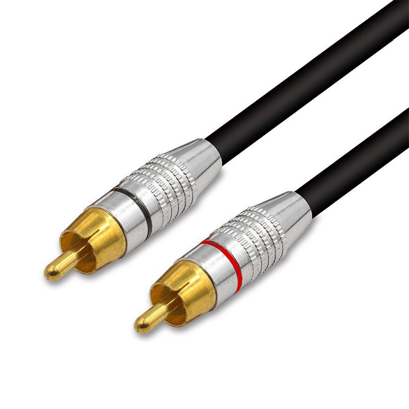 New RCA Audio Cable DMX512 Signal Stage Lighting Cable - XLR Unbalanced XLR Noise-Canceling Shielded Cable