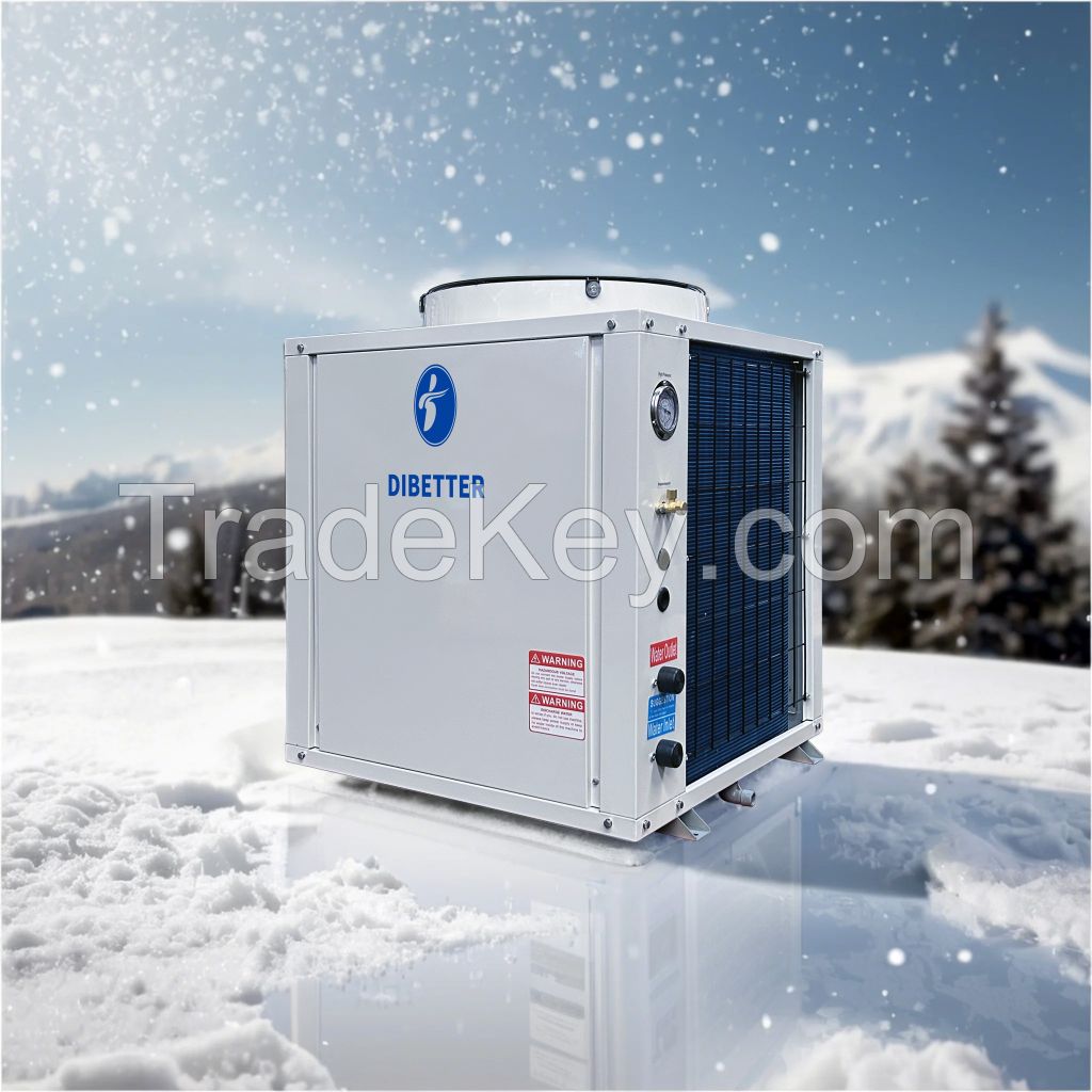 12W R32 EVI air-to-water heat pump | -25°C | energy-saving, cost-effective, top brand heate