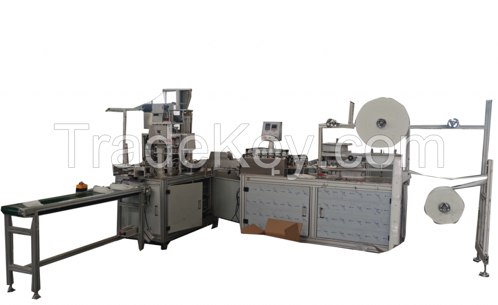 NB-013X Fully automatic Face Mask making machine with Inner Earloop feature 100% Electric