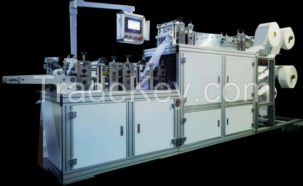 High speed servo disposable slippers manufacturing machine