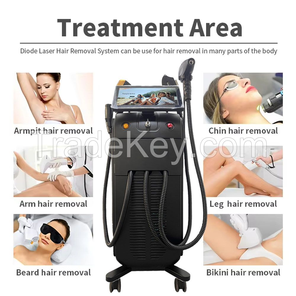 808nm diode laser hair removal machine 