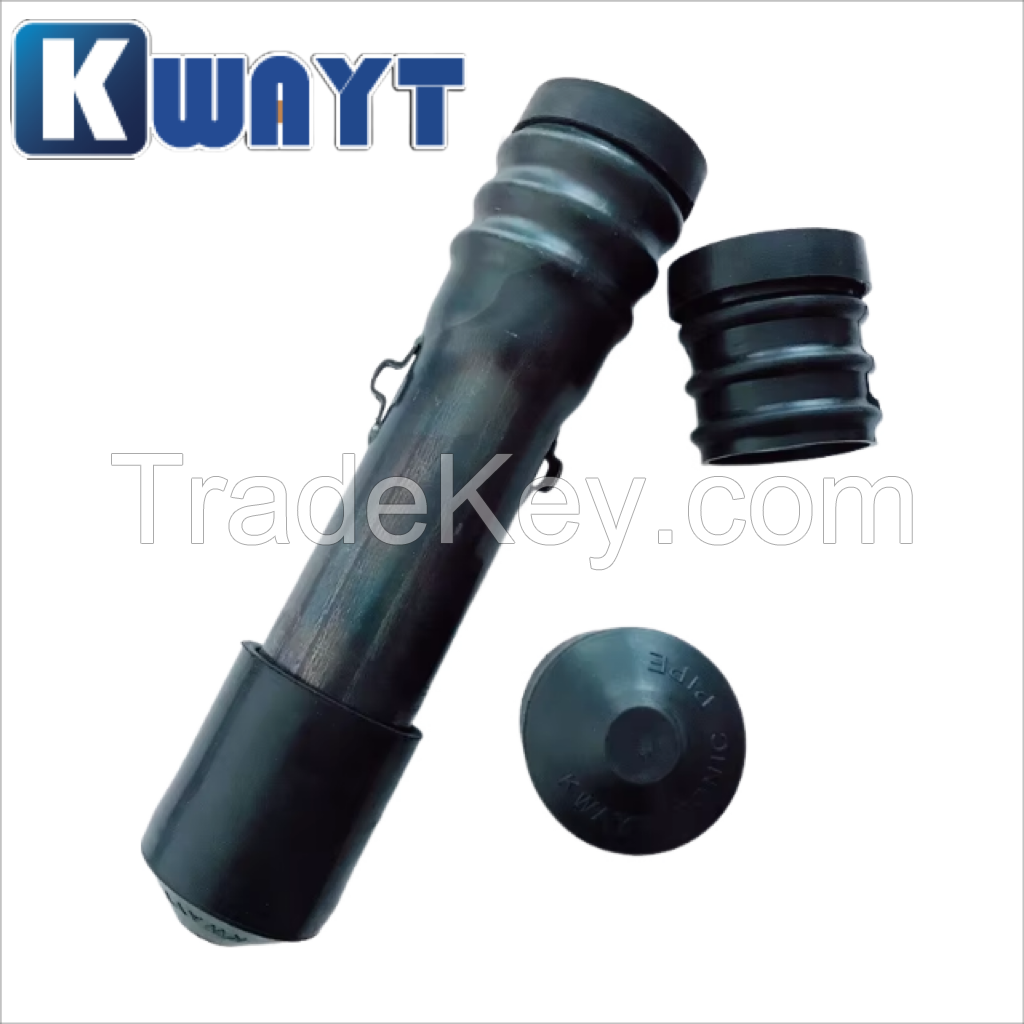 Grooved sonic logging pipe