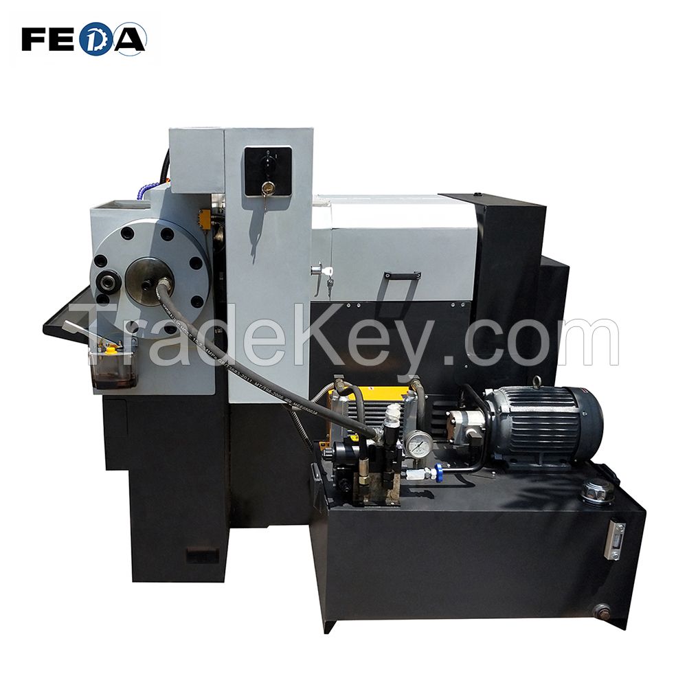 FD-15T steel pipe threading machine threaded rods making machine cylindrical thread rolling machine