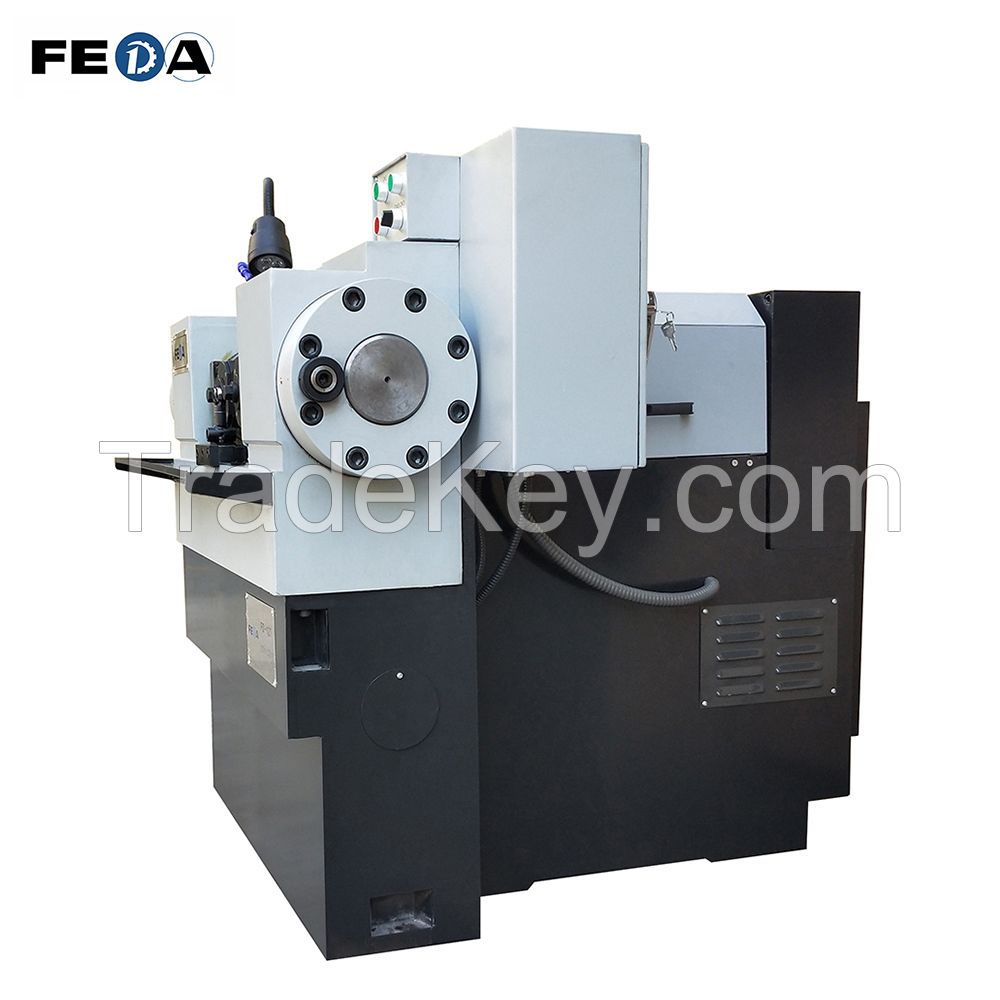 FD-12T tube nuts thread rolling machine set screw making machine threaded rods making machine