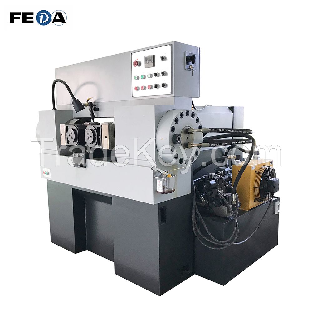 FD-35T threaded rods making machine bar thread rolling machine thread rolling machine for nails