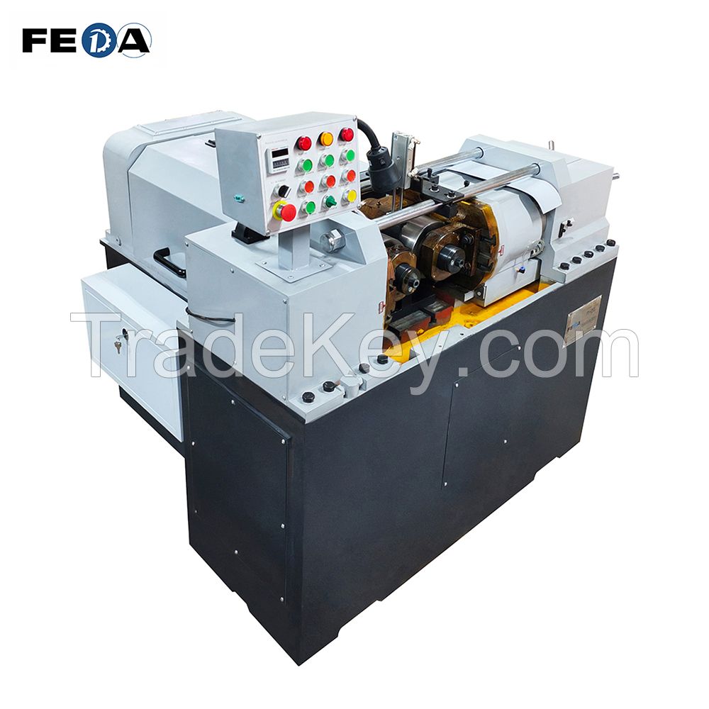 FD-25E hex bolts threading machine high precision threading machine  rod thread making machine