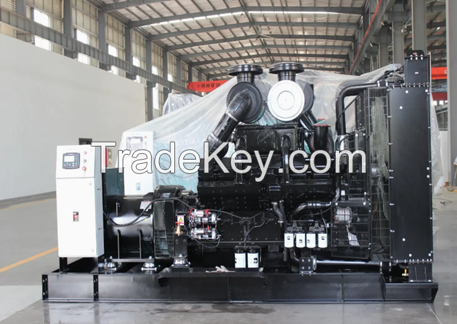 Open diesel generator set