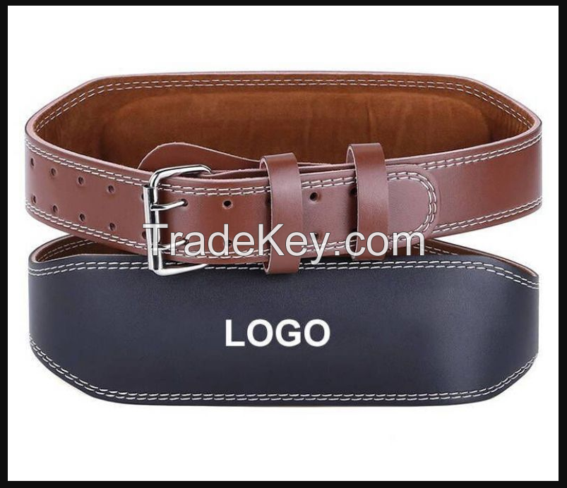 Premium Leather Gym Belt | Weightlifting and Powerlifting Support Belts