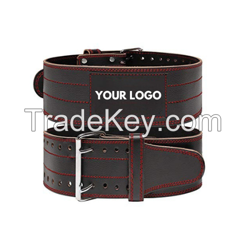 Premium Leather Gym Belt | Weightlifting and Powerlifting Support Belts