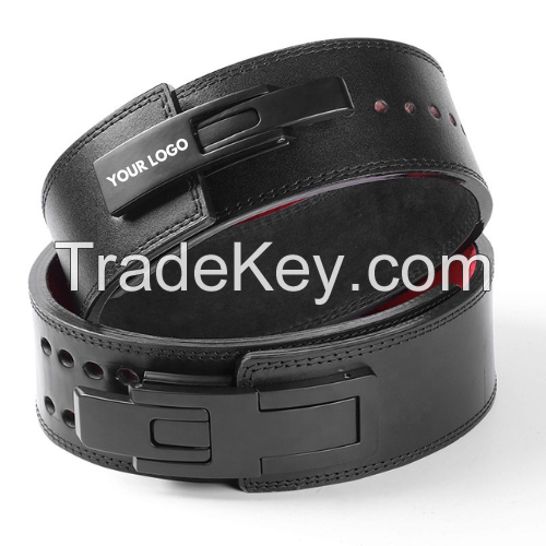 Premium Leather Gym Belt | Weightlifting and Powerlifting Support Belts