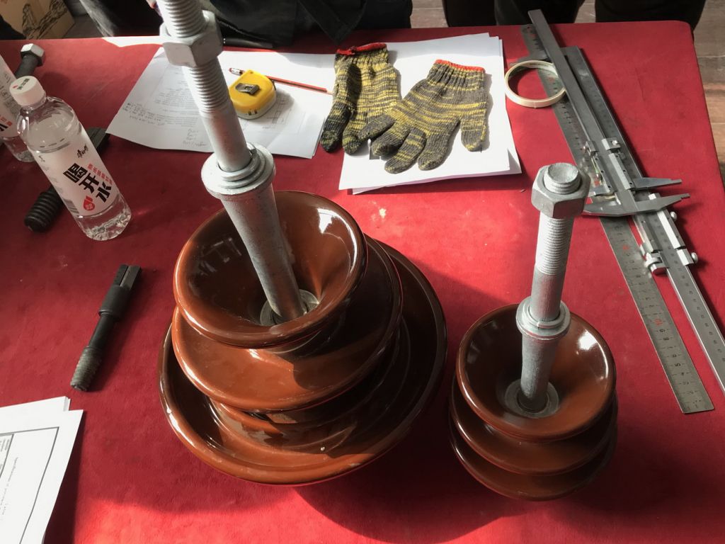 Porcelain insulator test Inspection third-party QC inspector final random Quality Control Service in China