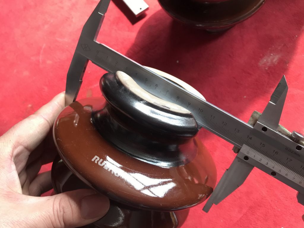 Porcelain insulator test Inspection third-party QC inspector final random Quality Control Service in China