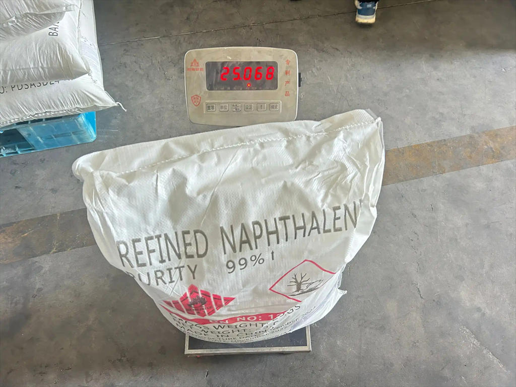 Technical grade naphthalene test Inspection third-party QC inspector final random Quality Control Service in China