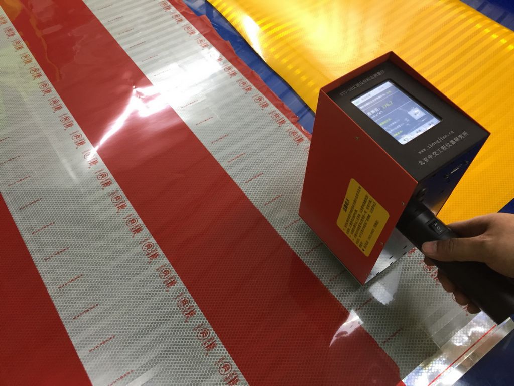 Microprismatic Reflective Film Materials Factory Audit test Inspection third-party QC inspector final random Quality Control Service in China