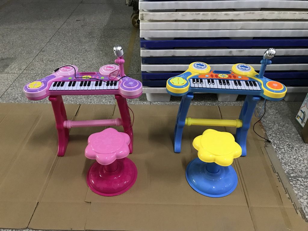 Children toy electronic organ test Inspection third-party QC inspector final random Quality Control Service in China