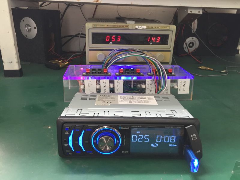 Consumer electronics car radio test Inspection third-party QC inspector final random Quality Control Service in China