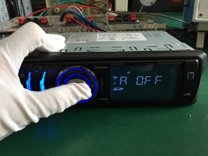 Consumer electronics car radio test Inspection third-party QC inspector final random Quality Control Service in China